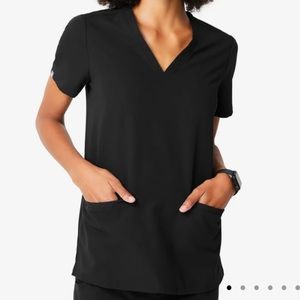 FIGS scrub set black sz S